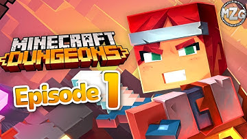 NEW MINECRAFT GAME!? - Minecraft Dungeons Gameplay Walkthrough Part 1 - Squid Coast! Creeper Woods!