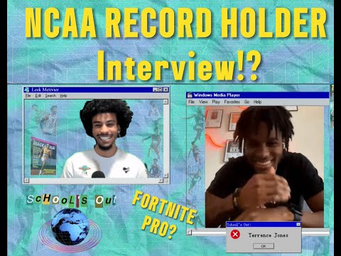 NCAA 60m Record Holder Terrence Jones Interview 2024!