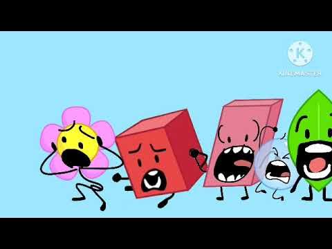 bfdi pizza tower screaming blocky eraser bubble leafy flower spongy ...