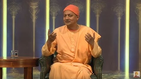 Two Steps to the Not two   Swami Sarvapriyananda @ Science and Non duality Conference