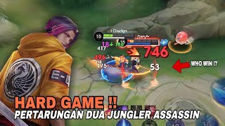 HARD GAME !! | PERTARUNGAN 2 JUNGLER ASSASIN LING ONPOINT VS LANCELOT !! | WHO WIN? ~ Mobile legends