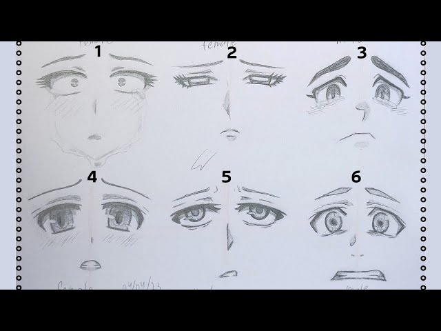 How To Draw Sad Anime Eyes : r/goodanimemes