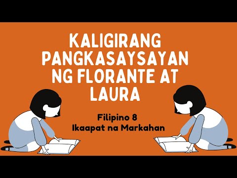 FILIPINO 8-  KALIGIRANG PANGKASAYSAYAN NG FLORANTE AT LAURA- Q4