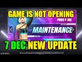 Free Fire December All New Update, Game is Not Opening - Garena Free Fire 2020