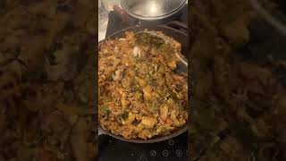 Absolutely delicious  hot and spicy one pot meal ; easy but tasty meal on a cold stormy night