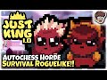 Horde survival action roguelike x autochess  10 release  just king