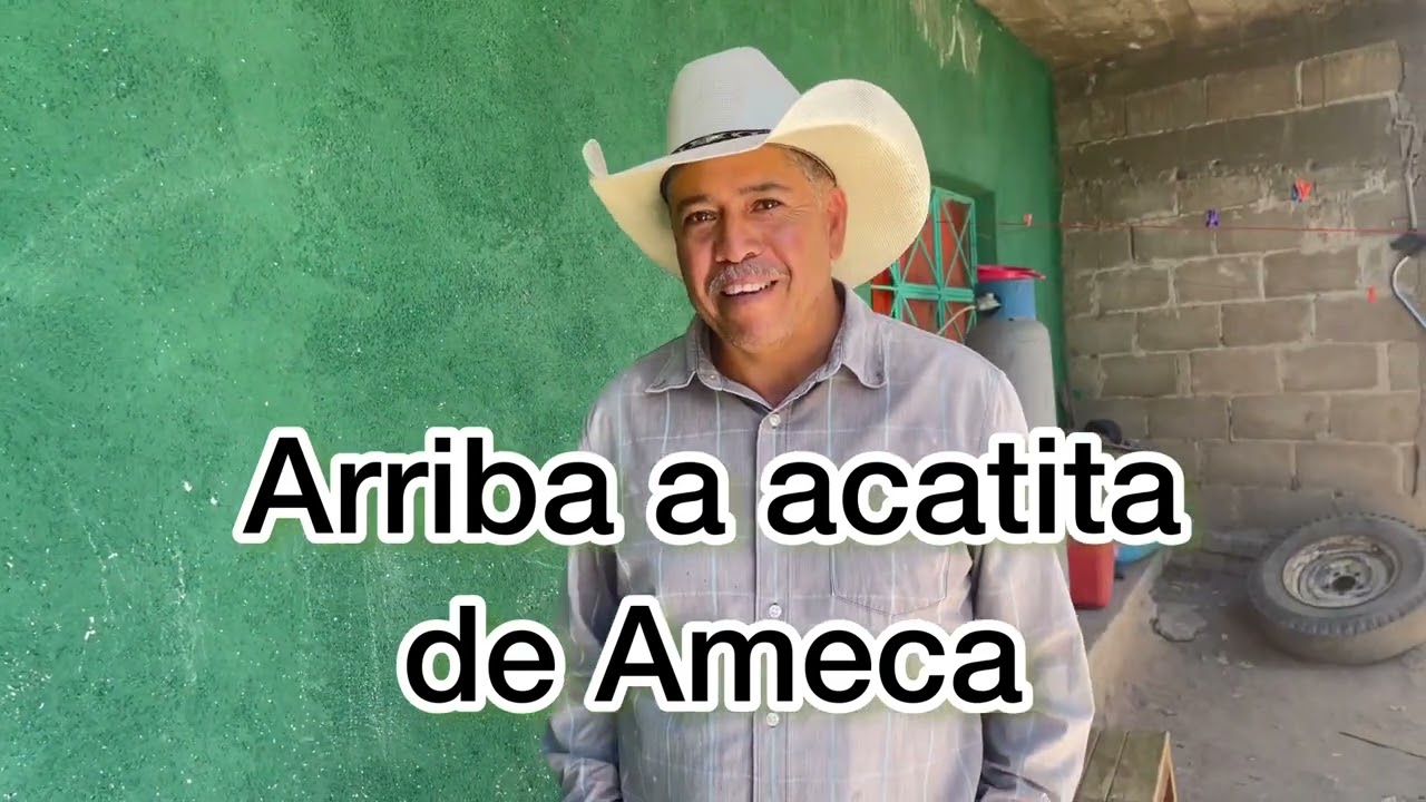 Hoy toco acatita de Ameca en la entrega de despensa