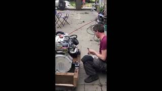 Thornycroft T80D - first run after rebuild (7/6/2020)