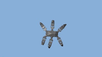 First Tetrapod Gait Test