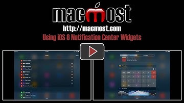 Using iOS 8 Notification Center Widgets (#1038)