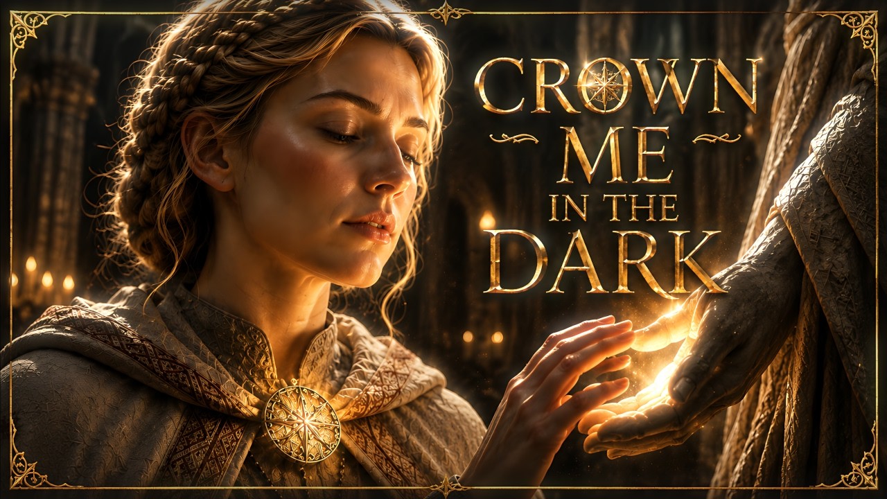 🎵 CROWN ME IN THE DARK | Melodic Gothic Metal Oath Hymn | Teutarya