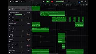 Soft Drop “Color Bass” Test In GarageBand iOS screenshot 2