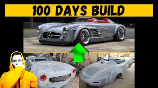 🔥🛠️DIY Mercedes 300SL Speedster Widebody Restomod Kit Car With/Out CNC Machine & With/Out 3D printer