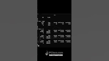 Linux free Command | 1 Minute Linux Commands | www.ipcisco.com