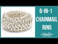 6-in-1 Chainmail Ring Tutorial - Beaducation.com