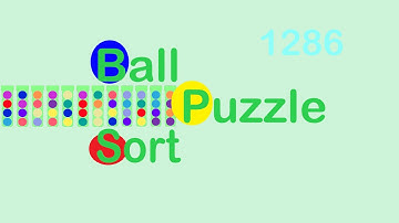 Ball Sort Puzzle Level 1286 🎯No Extra Tubes😂Game Walkthrough😘  #Stay Home And Fun Play #WithMe