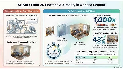Sharp Monocular View Synthesis with 3D Gaussians