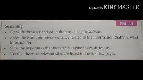 MLZS JHANSI CLASS 5 Computer Chapter 6 Searching the internet Lecture 1