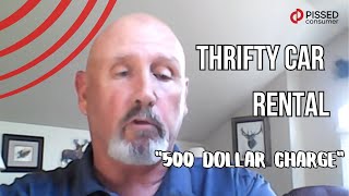 Thrifty Car Rental review "Find a company that cares about their customers"