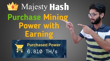 Majestyhash purchase mining power with earning | Majesty hash mining power | Raja Abdullah