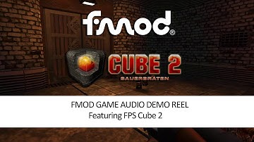 FMOD Studio Game Audio Demo Reel - Eric Houchin (featuring FPS Sauerbraten)