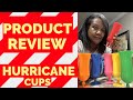 Product Review - Colored 15oz Hurricane Cups. Perfect for Blinging and Party Supplies! Good Value!