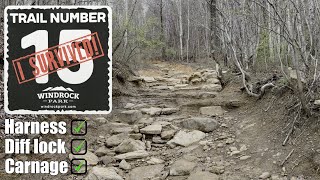 Windrock Trail 15 / Total intimidation / Carnage / ​⁠​⁠@RockBottomRiders