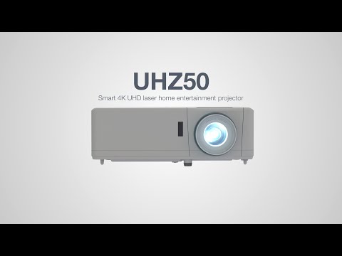 Optoma UHZ50 - Smart 4K UHD laser home entertainment projector