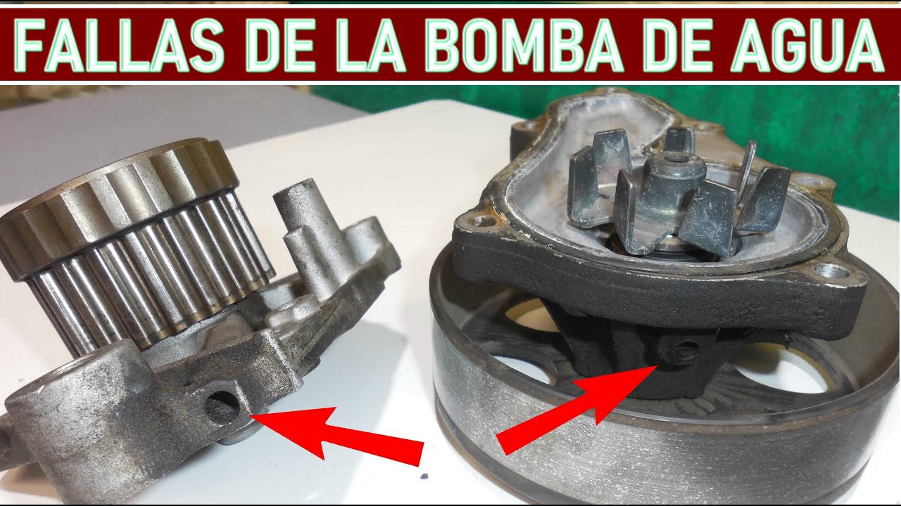 camión guirnalda Pase para saber 3 Fallas de la bomba de agua y los sintomas que provocan en el auto -  YouTube