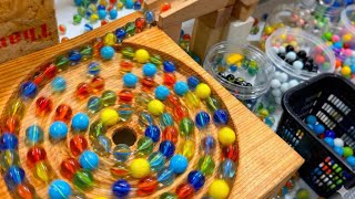 The Most Satisfying Video 🏆 Wooden Sound ASMR 🪵 Marble Run