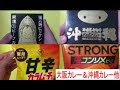 沖縄石垣黒毛和牛ビーフカレー　福の神ビリケン開運ビーフカレー　湖池屋　甘辛カラムーチョ　湖池屋　鬼コンソメビーフ　カルビー　かっぱえびせん　甘エビ100％使用　カルビー　ギザギザ味わいしお味