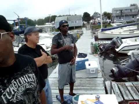 Aliva rap & the incredibles fishing striped bass !