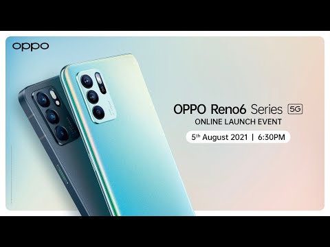 OPPO Reno6 Series 5G Online Launch Event