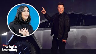 Kim Kardashian SPOILS Son with Toy Tesla Cyber Truck