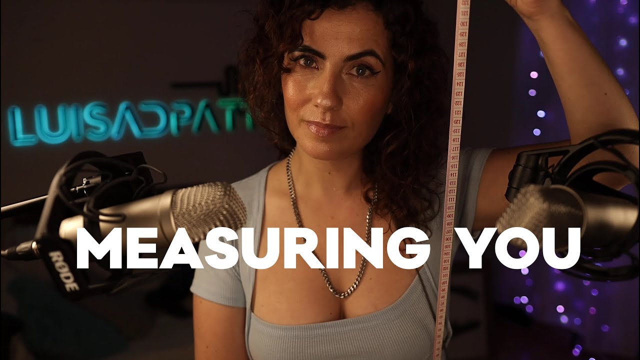 ASMR | Measuring you * Writing Sounds ^.^