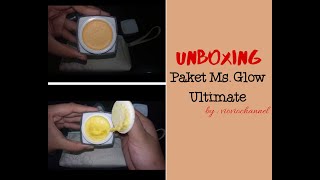 Unboxing Paket Ms Glow Ultimate ASLI