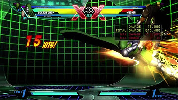 UMvC3 - Dr Doom Fully Optimized Midscreen Combo (1 Bar)