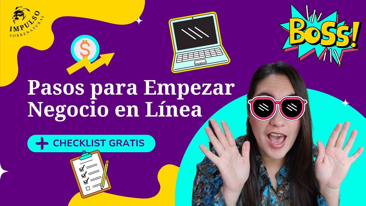 Secretos para empezar un negocio en linea + CHECKLIST gratis - YouTube