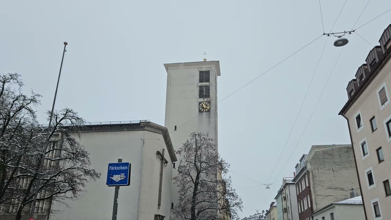 München (M) Isarvorstadt kath. Pfarrkirche St. Andreas : Vollgeläut