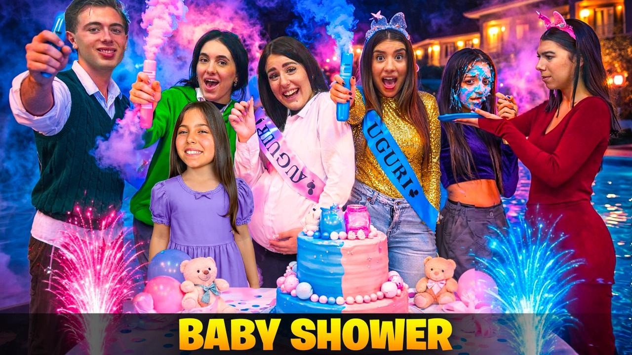 💙MASCHIO O FEMMINA🩷 CI SIAMO! ZIA NICOLE E ILARY ORGANIZZANO IL BABY SHOWER DI SARA!
