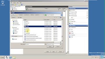 30  Configuring Firewall and FTP Server on Window Server 2008
