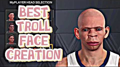 NEW BEST TROLL FACE CREATION IN NBA 2K23‼️(CURRENT GEN & NEXT GEN)