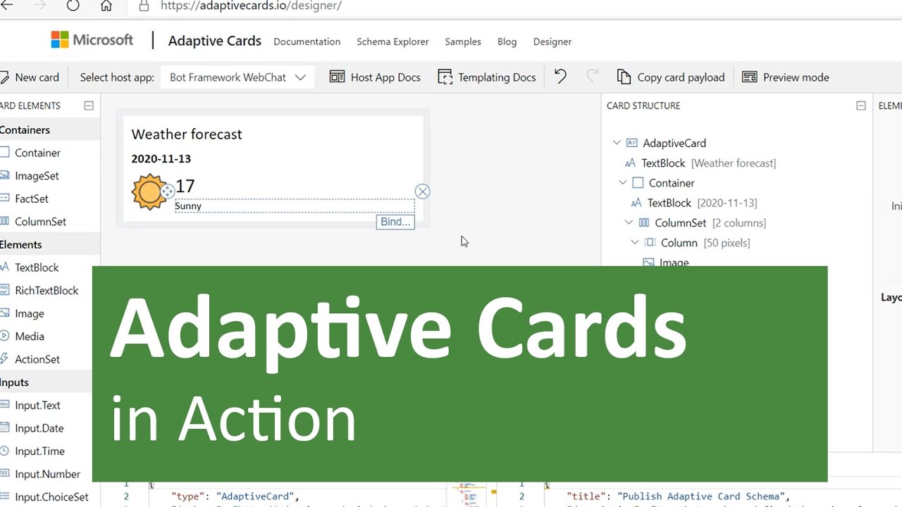 Application Vnd Microsoft Card Adaptive