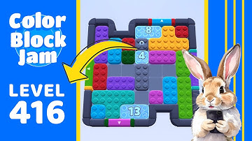 Color Block Jam Level 416 Solution Walkthrough