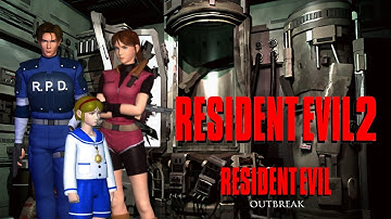 RESIDENT EVIL: Outbreak File 1# ONLINE - Below Freezing Point/NEST. (Leon & Claire.)