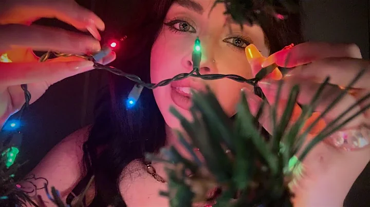 Decorating My Christmas Tree (POV You’re The Tree 🎄) ASMR