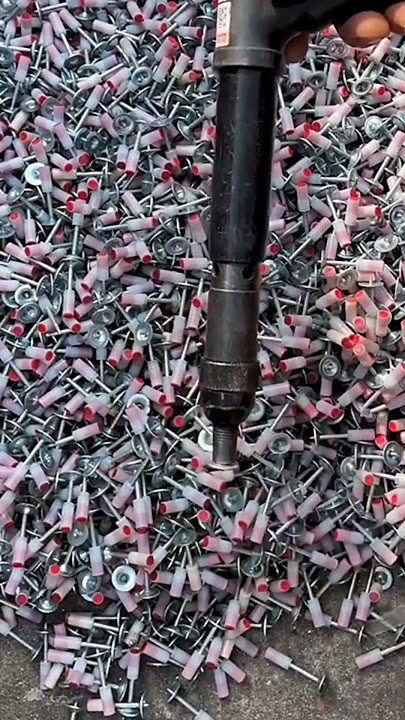 Mini Small Nail Gun Tool Kit For Ceiling Concrete #nailgun #nailgunkit #nailgunset