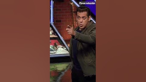 🔥🔥 Salman Khan angry in Big Boss !! BigBoss18 #shorts