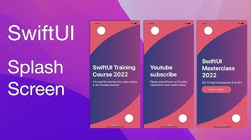 09-SwiftUI Build your first Splash Screen