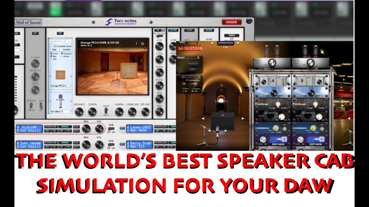 Two Notes Torpedo Wall Of Sound THE WORLD’S BEST SPEAKER CAB